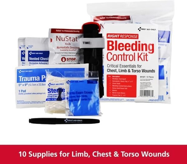 First Aid Critical Essentials Bleeding Control