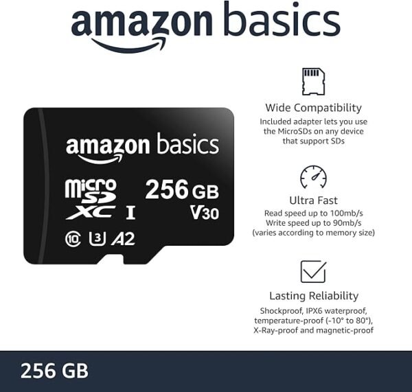 Amazon 256Gb Memory Card - Image 3